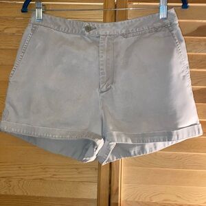 J Crew Y2K Women’s Beige Chinos Mid Rise 100% Cotton Cuff Kakis Size 6